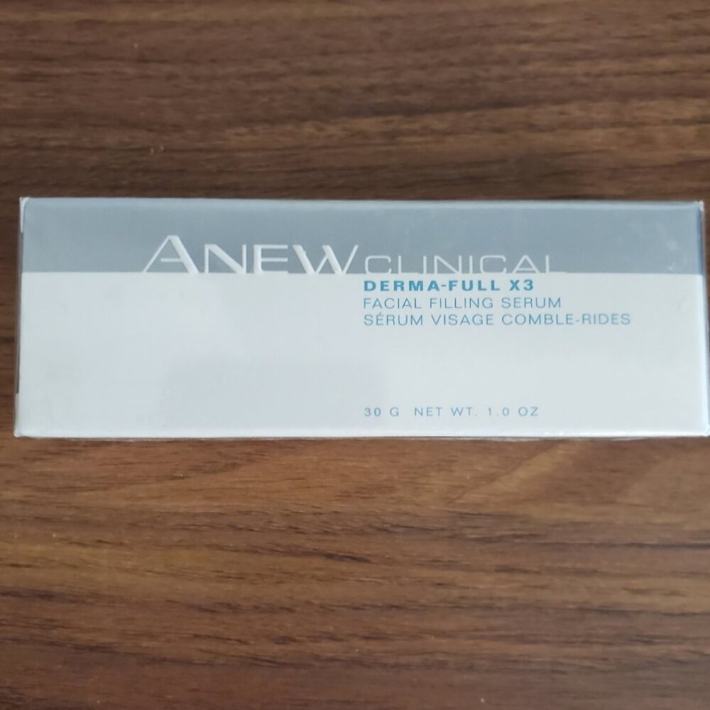 Avon ANew Clinical Derma - Full X3 Facial Filling Serum 30g 1.0 oz Sealed
